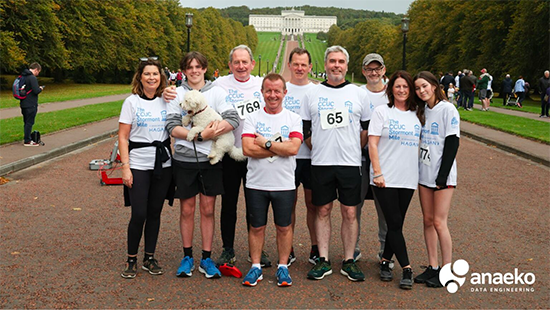 Belfast Stormont Mile Charity Run - Anaeko Data Engineers