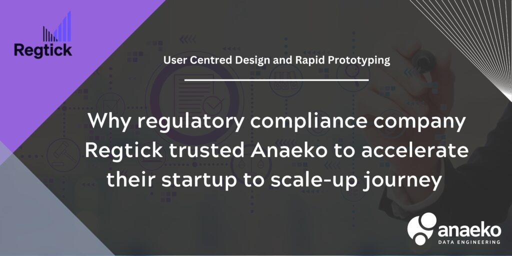 Startup Regtick User centred design rapid prototyping